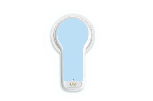 Pastel Blue Sticker - MiaoMiao2 for diabetes CGMs and insulin pumps