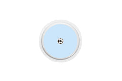 Pastel Blue Sticker for Freestyle Libre 1, 2, or 2+ diabetes CGMs and insulin pumps