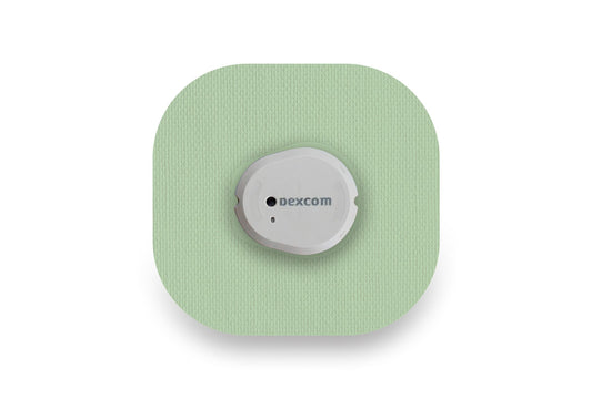 Pastel Green Patch - Dexcom G7 / One+ for Single diabetes CGMs and insulin pumps