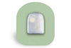 Pastel Green Patch for Omnipod diabetes CGMs and insulin pumps