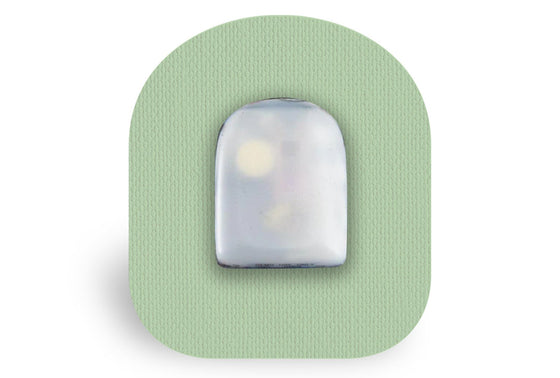 Pastel Green Patch for Omnipod diabetes CGMs and insulin pumps