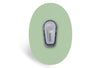 Pastel Green Patch for Dexcom G6 diabetes CGMs and insulin pumps