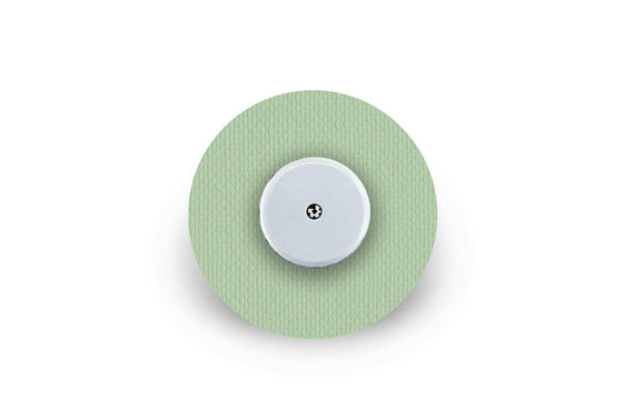 Pastel Green Patch for Freestyle Libre 2 diabetes CGMs and insulin pumps