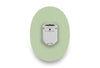 Pastel Green Patch for Glucomen Day diabetes CGMs and insulin pumps