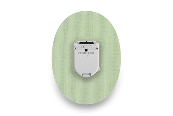 Pastel Green Patch for Glucomen Day diabetes CGMs and insulin pumps
