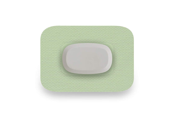 Pastel Green Patch for GlucoRX Aidex diabetes CGMs and insulin pumps