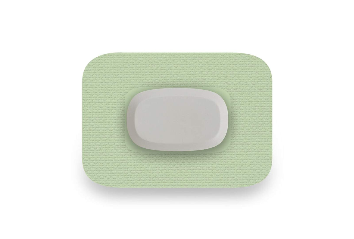 Pastel Green Patch - GlucoRX Aidex for Single diabetes CGMs and insulin pumps