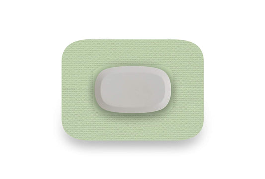 Pastel Green Patch - GlucoRX Aidex for Single diabetes CGMs and insulin pumps
