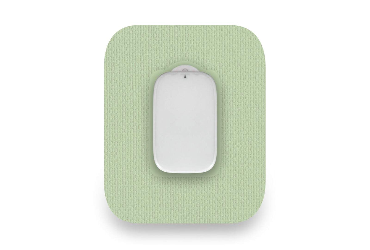 Pastel Green Patch - Medtrum CGM for Single diabetes CGMs and insulin pumps