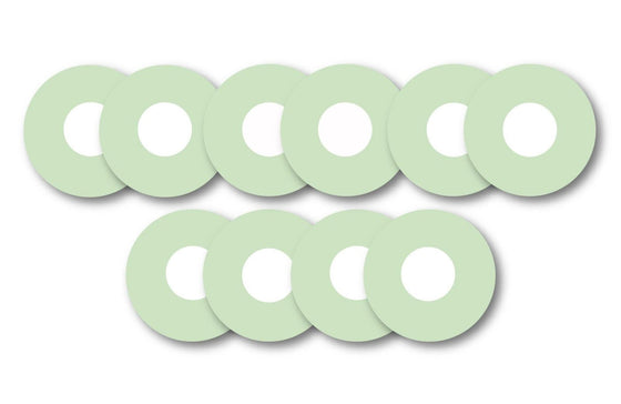 Pastel Green Patch Pack for Freestyle Libre diabetes CGMs and insulin pumps