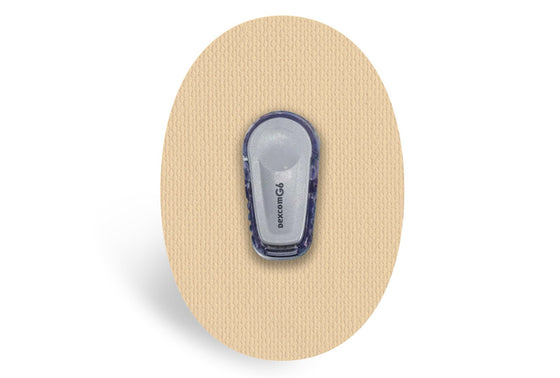 Pastel Orange Patch - Dexcom G6 for Single diabetes CGMs and insulin pumps