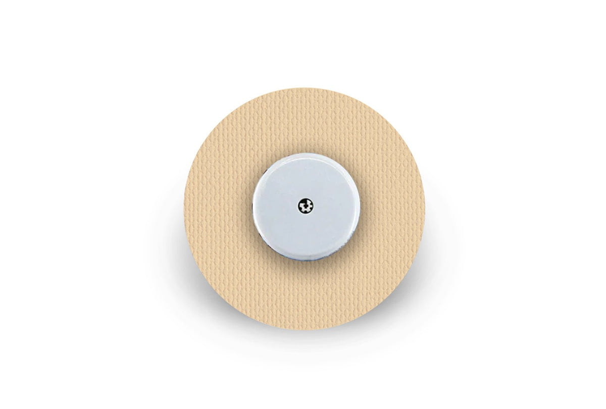 Pastel Orange Patch - Freestyle Libre for Single diabetes CGMs and insulin pumps