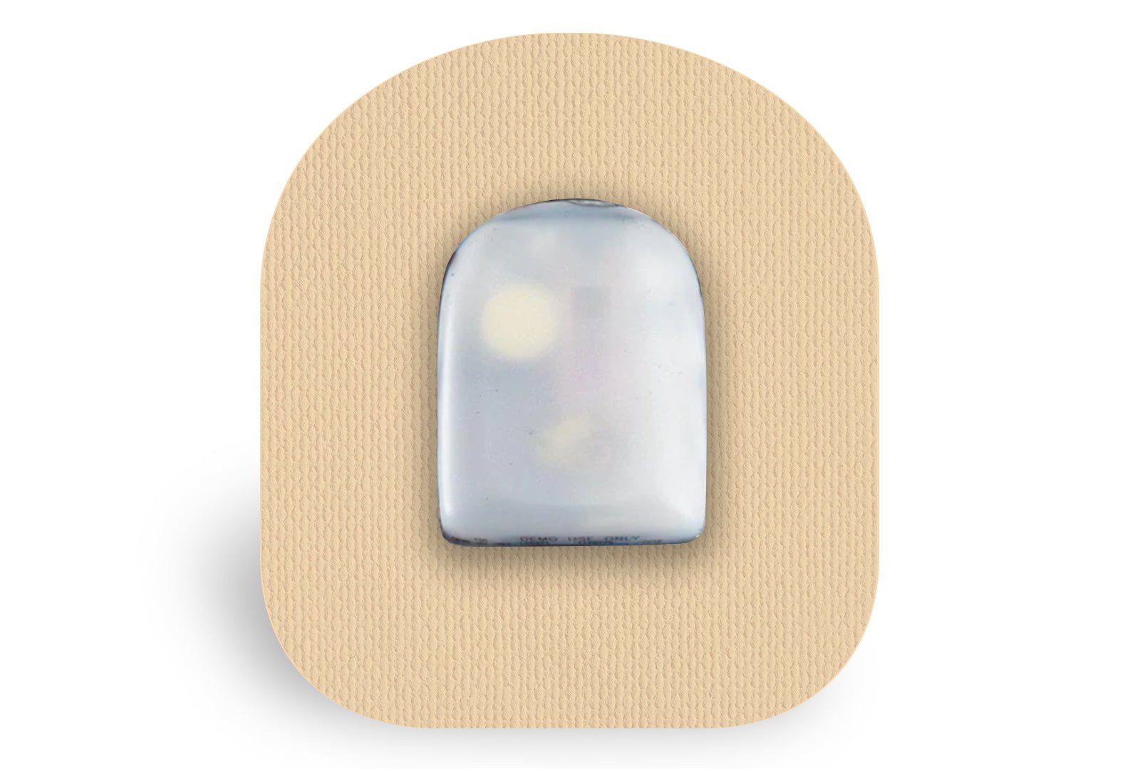 Pastel Orange Patch - Omnipod for Single diabetes CGMs and insulin pumps