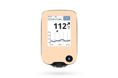 Pastel Orange Sticker for Freestyle Libre Reader diabetes CGMs and insulin pumps
