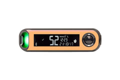 Pastel Orange Sticker for Contour Next One diabetes CGMs and insulin pumps