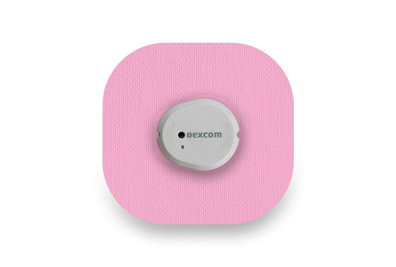 Pastel Pink Patch - Dexcom G7 for 20-Pack diabetes CGMs and insulin pumps