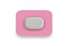 Pastel Pink Patch for GlucoRX Aidex diabetes CGMs and insulin pumps
