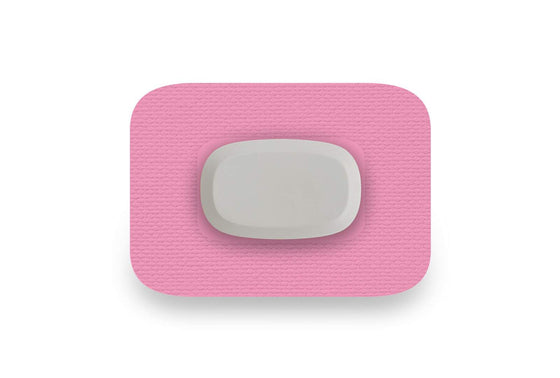 Pastel Pink Patch for GlucoRX Aidex diabetes CGMs and insulin pumps