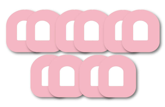 Pastel Pink Patch Pack for Omnipod diabetes CGMs and insulin pumps