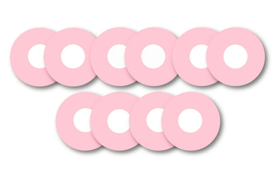 Pastel Pink Patch Pack for Freestyle Libre diabetes CGMs and insulin pumps