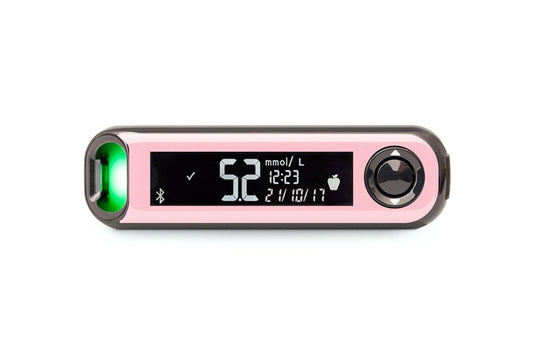 Pastel Red Sticker - Contour Next One for diabetes CGMs and insulin pumps