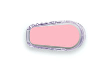  Pastel Red Sticker - Dexcom Transmitter for diabetes CGMs and insulin pumps