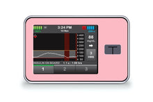  Pastel Red Sticker - T-Slim for diabetes CGMs and insulin pumps