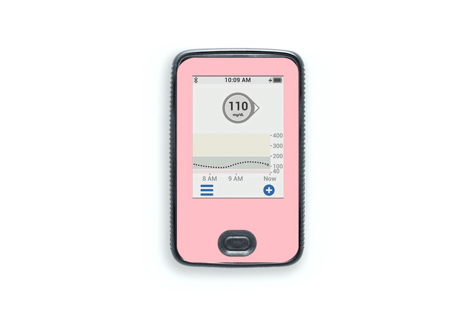 Pastel Red Sticker for Dexcom G6 / One Receiver diabetes CGMs and insulin pumps