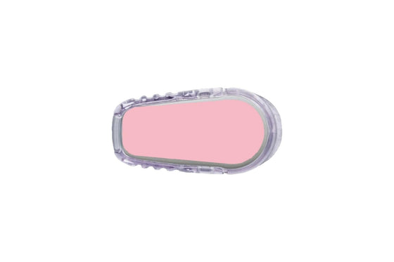 Pastel Red Sticker for Dexcom Transmitter diabetes CGMs and insulin pumps
