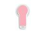 Pastel Red Sticker for MiaoMiao2 diabetes CGMs and insulin pumps