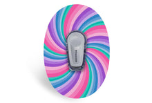  Pastel Swirl Patch - Dexcom G6 for Dexcom G6 diabetes supplies and insulin pumps