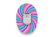  Pastel Swirl Patch - Glucomen Day for Single diabetes supplies and insulin pumps