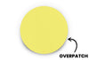 Pastel Yellow Patch for Generic Overpatch diabetes CGMs and insulin pumps