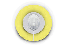 Pastel Yellow Patch - Infusion Site for Single diabetes CGMs and insulin pumps