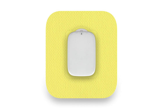 Pastel Yellow Patch - Medtrum CGM for Single diabetes CGMs and insulin pumps