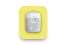  Pastel Yellow Patch - Medtrum Pump for Single diabetes CGMs and insulin pumps