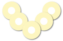  Pastel Yellow Patch Pack for Freestyle Libre diabetes CGMs and insulin pumps