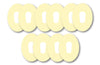 Pastel Yellow Patch Pack for Dexcom G6 diabetes CGMs and insulin pumps