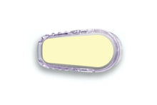  Pastel Yellow Sticker - Dexcom Transmitter for diabetes CGMs and insulin pumps
