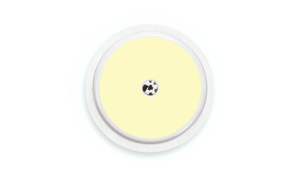 Pastel Yellow Sticker - Libre 2 for diabetes CGMs and insulin pumps