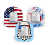 Patriotic Patch Pack for Omnipod diabetes CGMs and insulin pumps