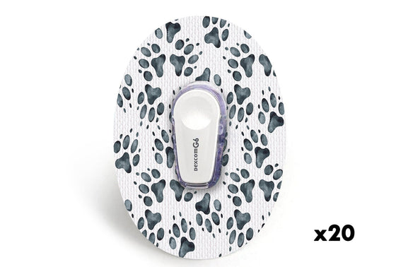 Shop Paw Print Patch today - Protect your CGM - Trusted by thousands like  you – Type One Style