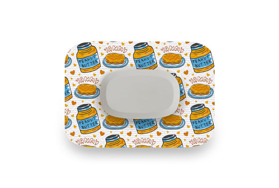 Peanut Butter Patch for GlucoRX Aidex diabetes CGMs and insulin pumps