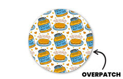 Peanut Butter Patch for Freestyle Libre 3 diabetes CGMs and insulin pumps