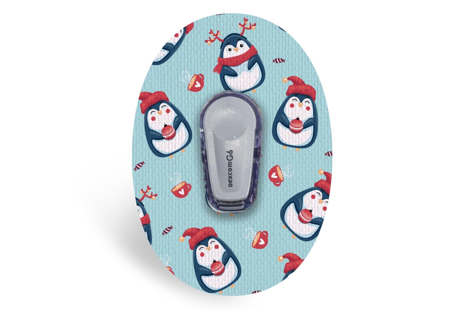 Penguins Patch - Dexcom G6 / One for Single diabetes CGMs and insulin pumps