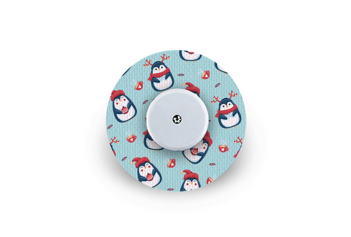 Penguins Patch for Freestyle Libre diabetes CGMs and insulin pumps