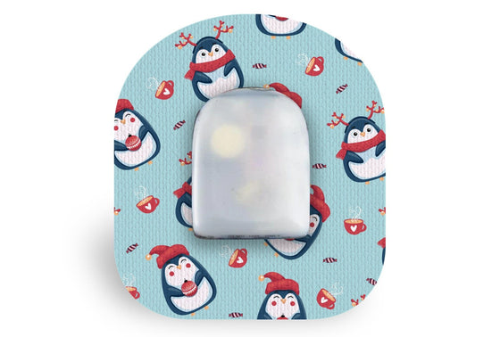 Penguins Patch - Omnipod for Single diabetes CGMs and insulin pumps