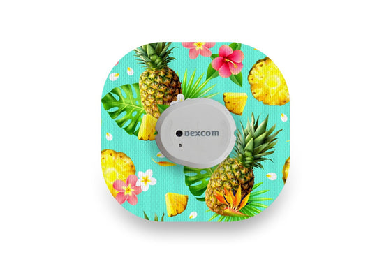 Pineapple Patch for Dexcom G7 diabetes supplies and insulin pumps