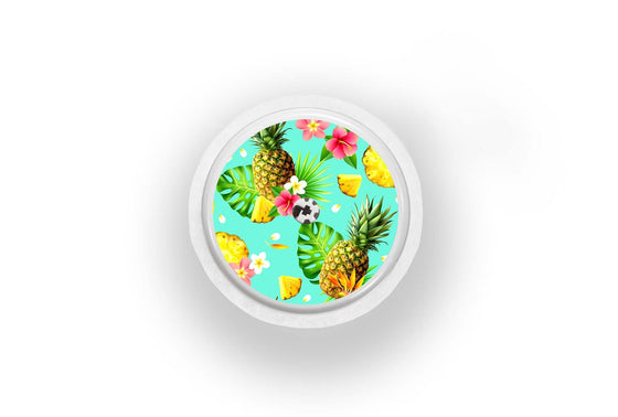 Pineapple Sticker for Libre 2 diabetes supplies and insulin pumps