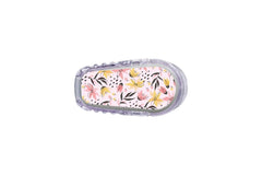 Pink and Yellow Flowers Sticker for Dexcom G6 / One Sensor diabetes CGMs and insulin pumps